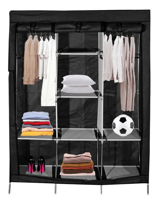 Armario 3 PUESTOS CLOSETDe Tela Portatil